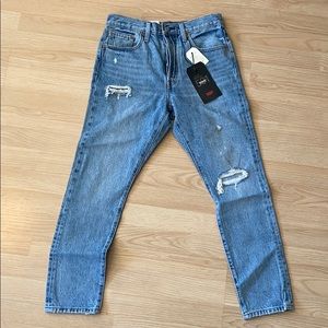 NWT Levi’s 501 Skinny 28x28 nonstretch button fly